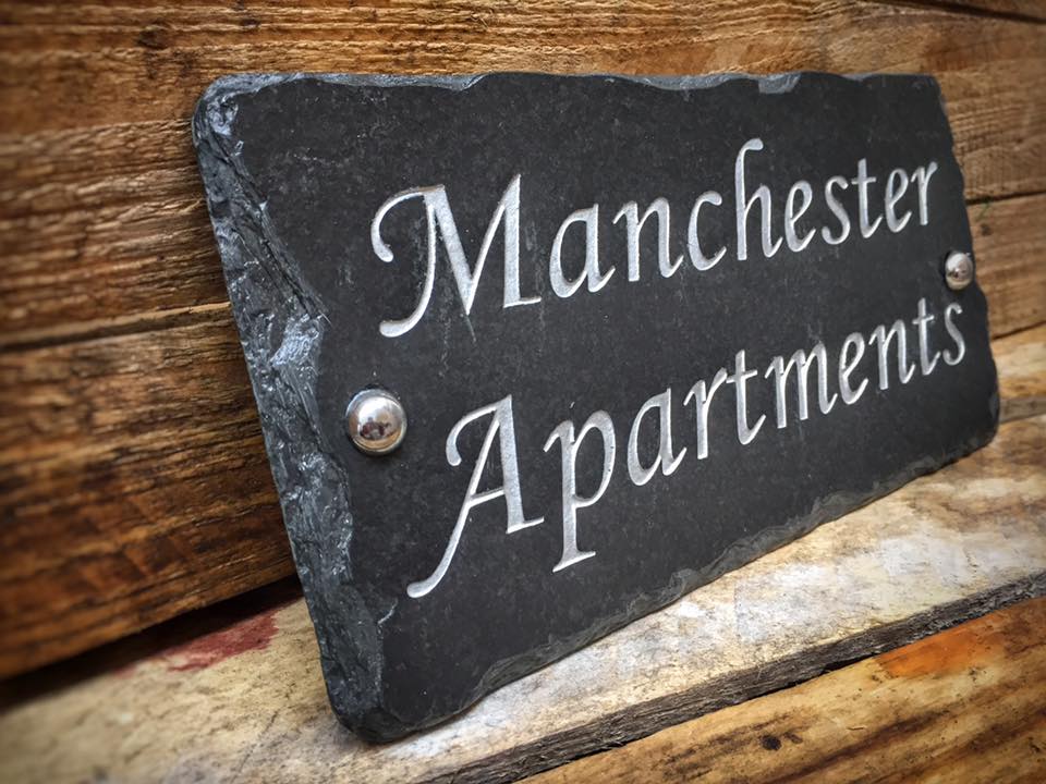 25x12 Engraved Slate Sign 3 25x12 Engraved Slate Sign 3