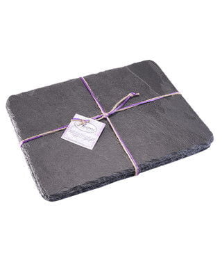 Two Rectangle Slate Placemats Two Rectangle Slate Placemats