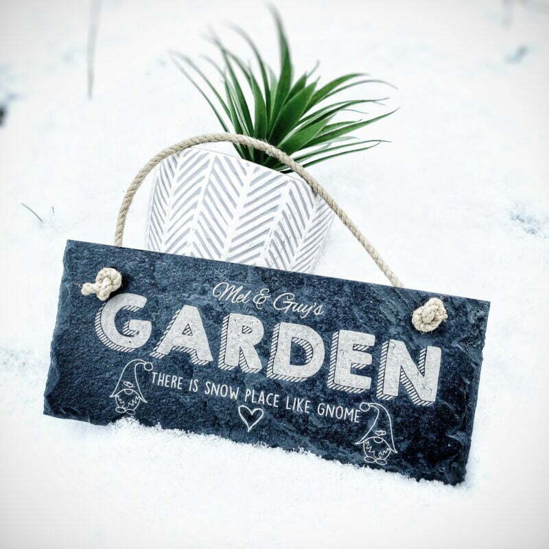 Pgonk Personalised Gonk Garden Sign 1
