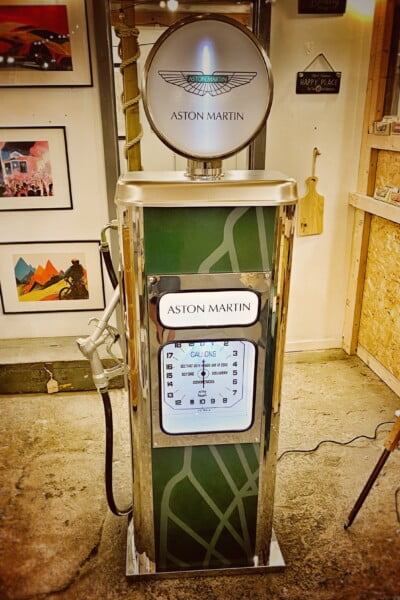 Aston Martin Petrol Pump