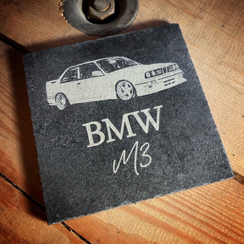 Bmw M3 Classic Slate Coaster