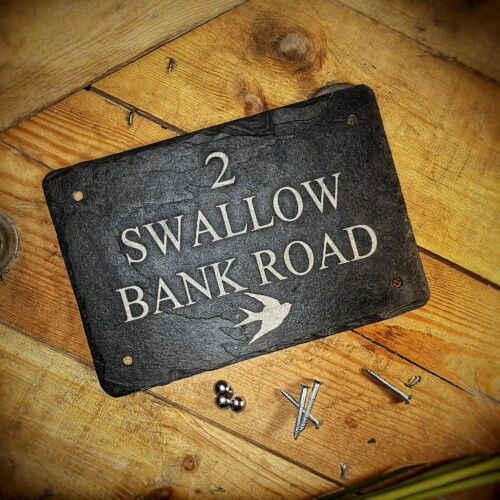Personalised_House_Sign_with_Swallow_Bird