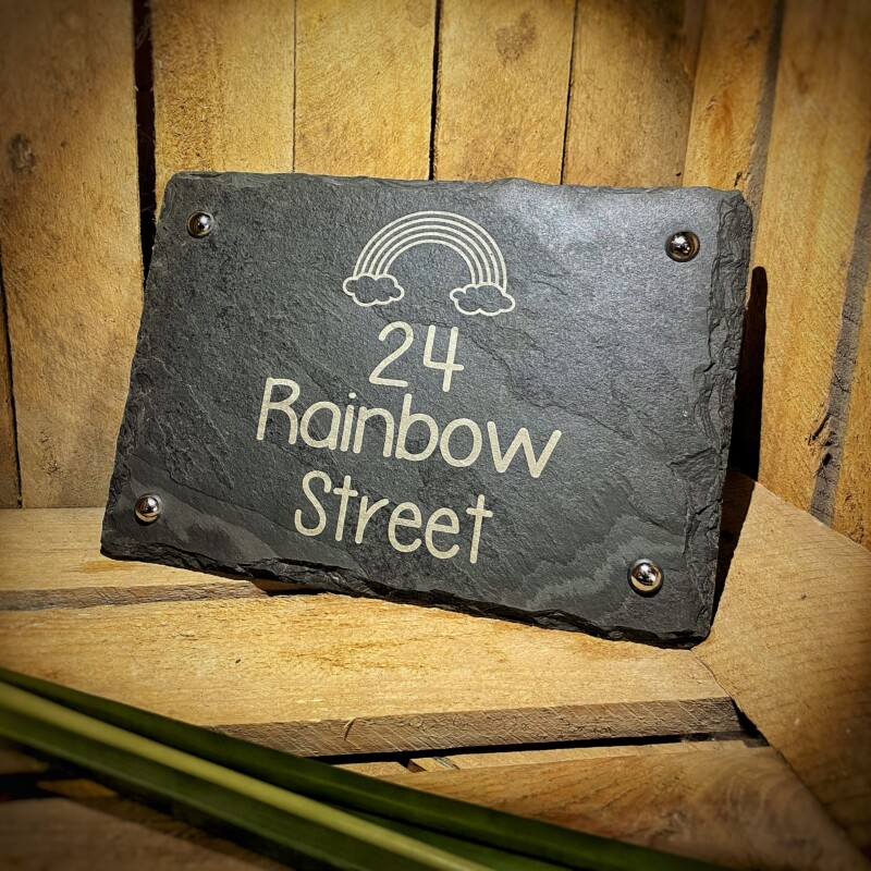 Personalised_House_Sign_with_Rainbow_side