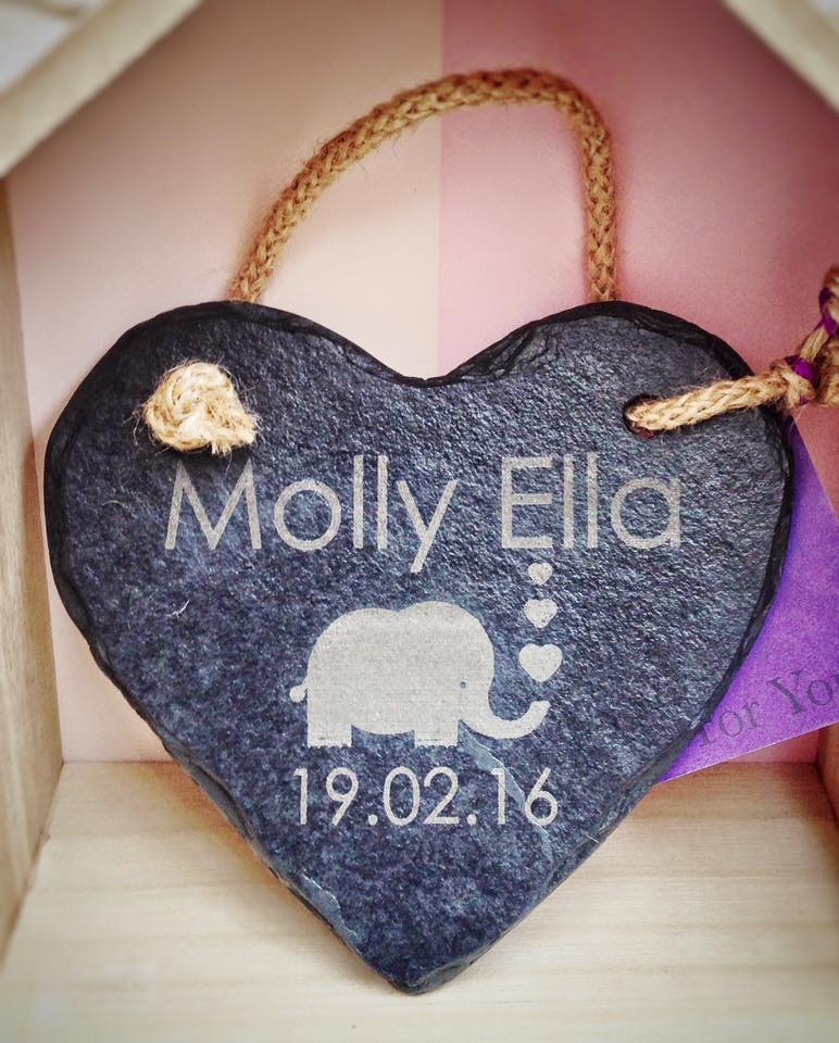 Personalised_Slate_Heart_Sign_Cute_Elephant_for_New_Baby