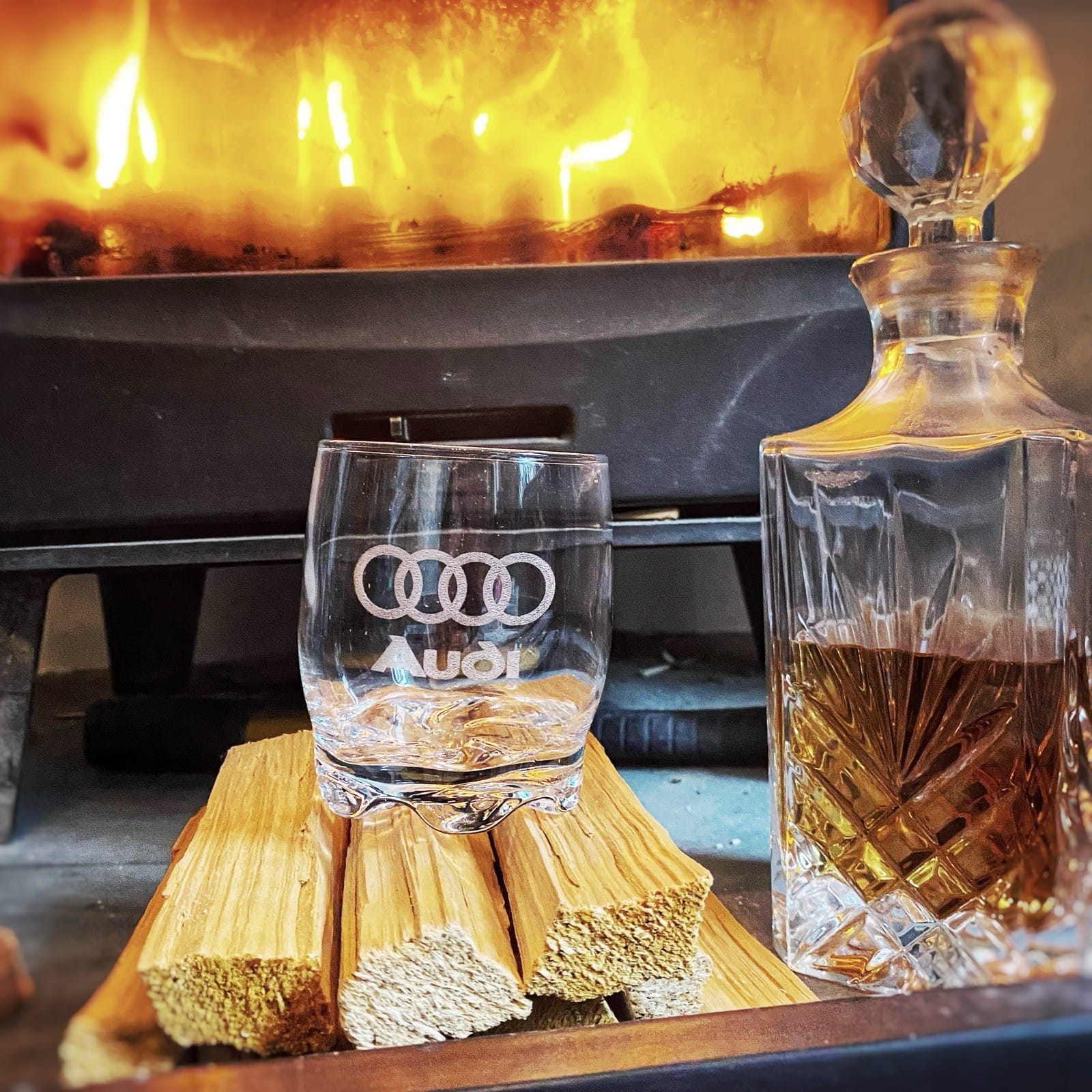audi engraved whisky glass audi engraved whisky glass